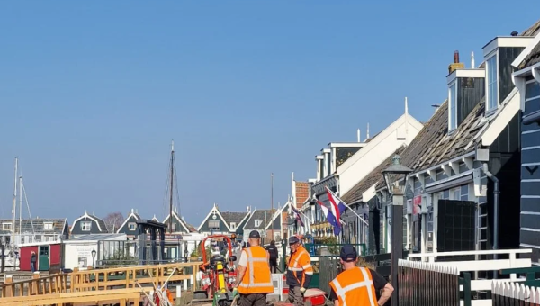 Update herstel straat Haven